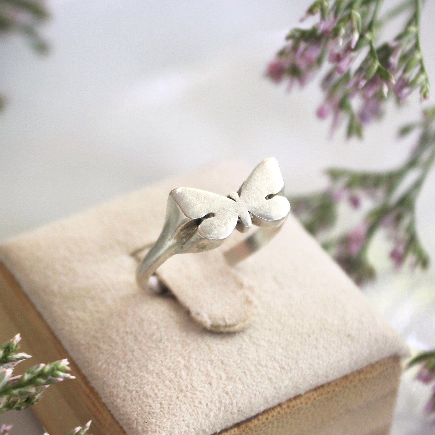 Butterfly Signet Ring