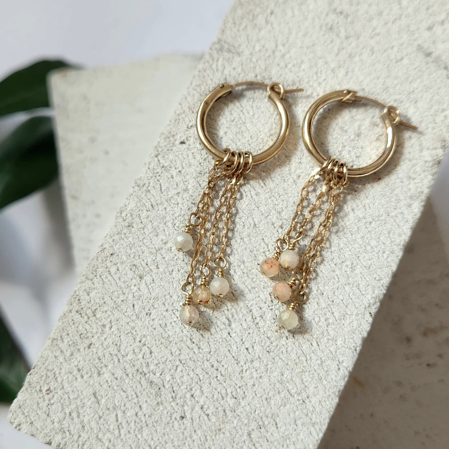 Claire Earrings with Citrine