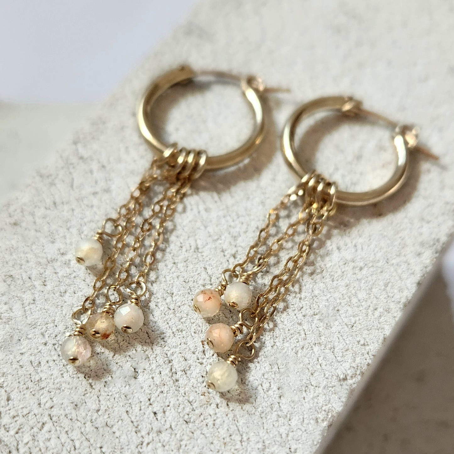 Claire Earrings with Citrine