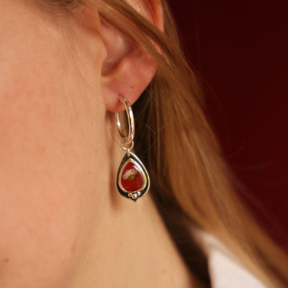 עגילי גלורי פרחי מללנית ריחנית