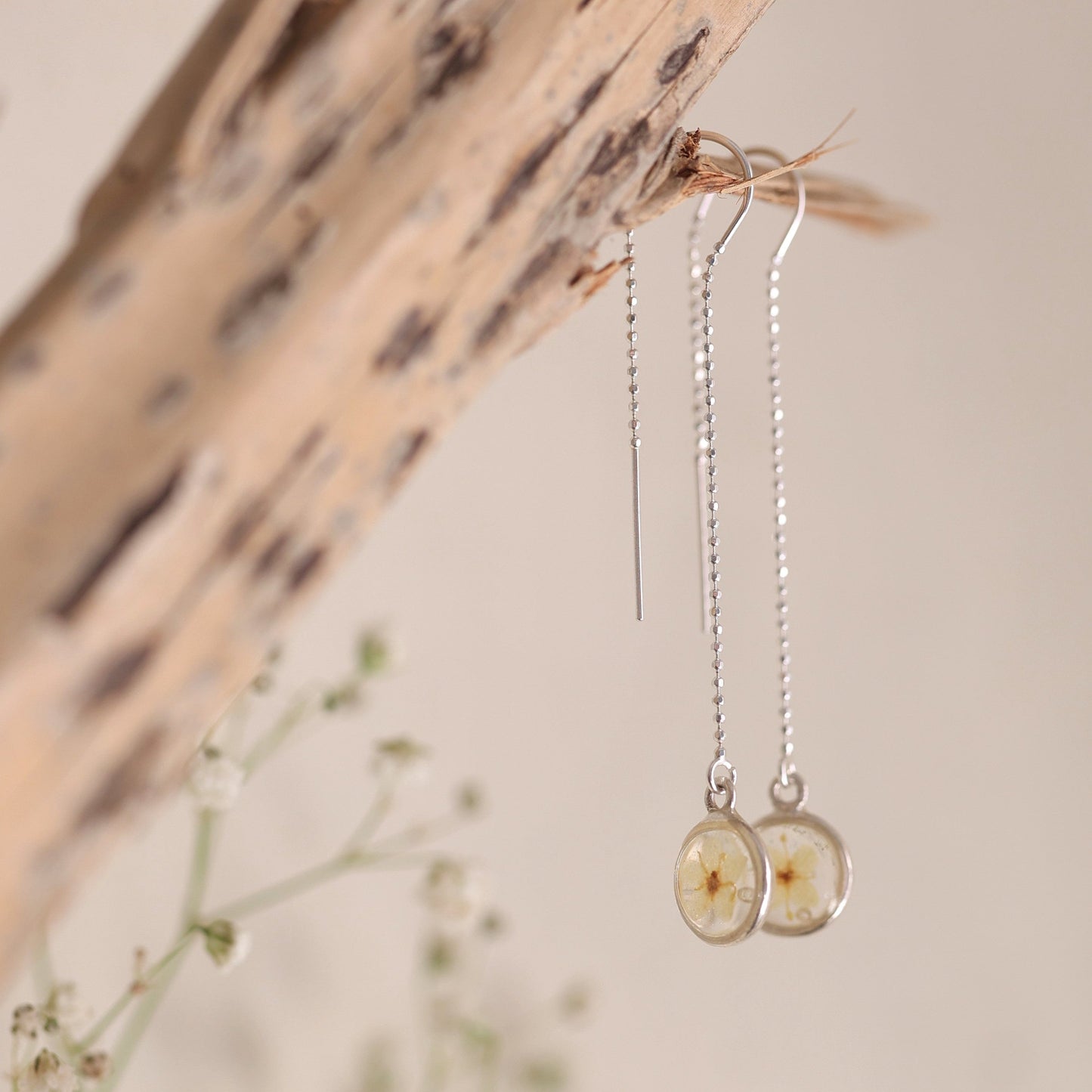 Silver Liv Earrings
