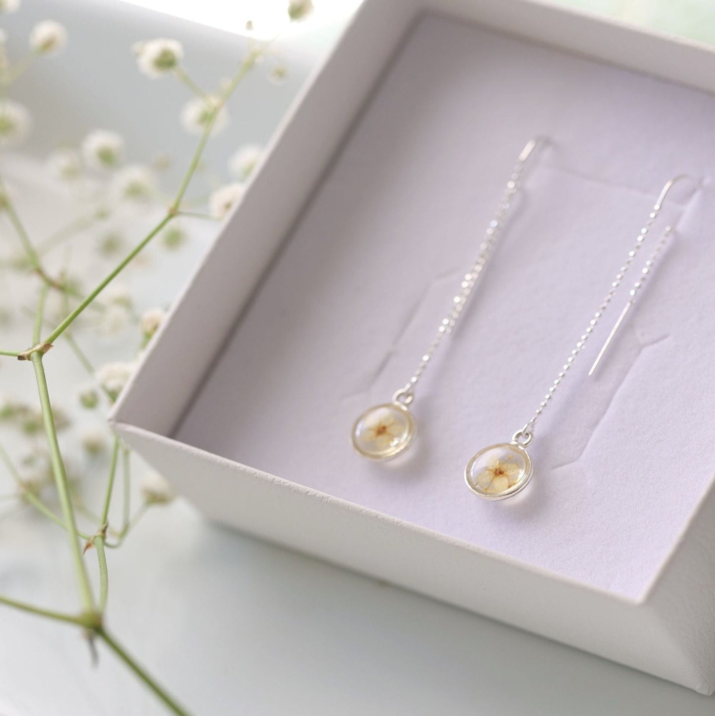 Silver Liv Earrings