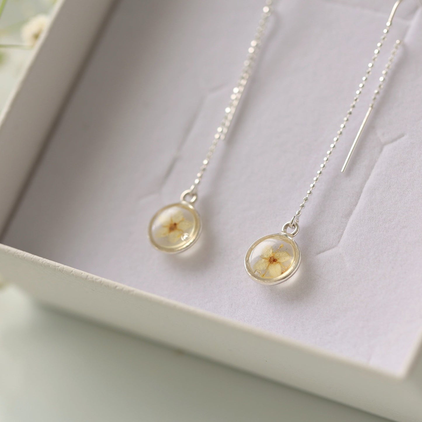 Silver Liv Earrings