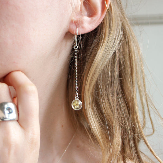 Silver Liv Earrings